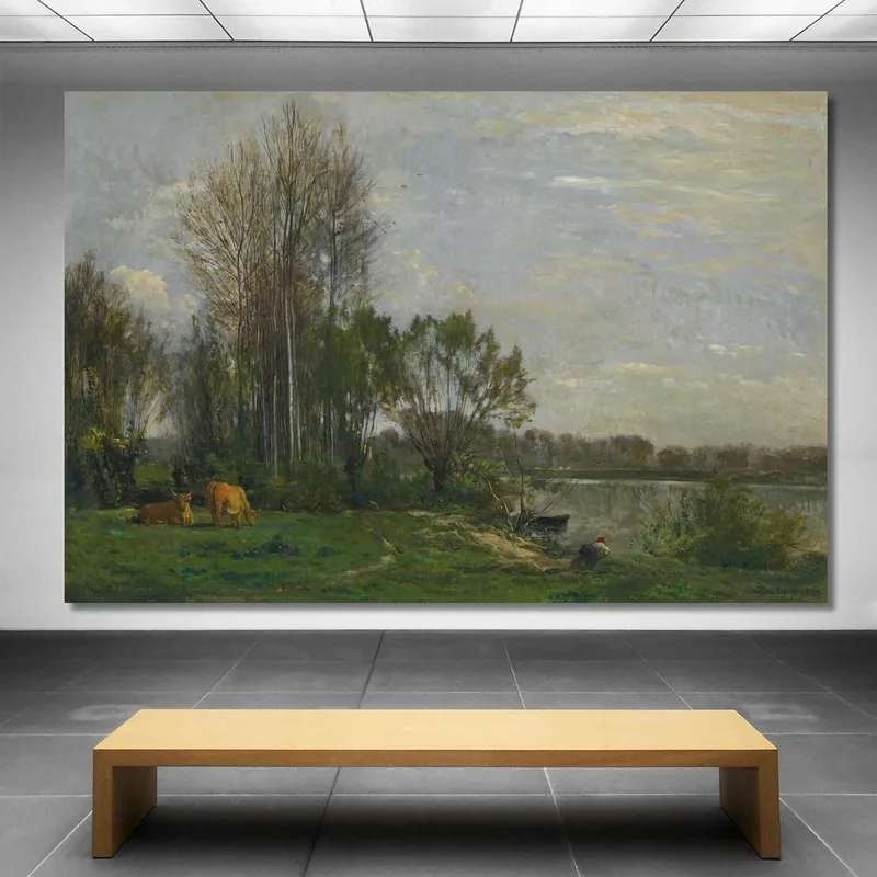 Le Sponde Dell'Oise Charles François Daubigny