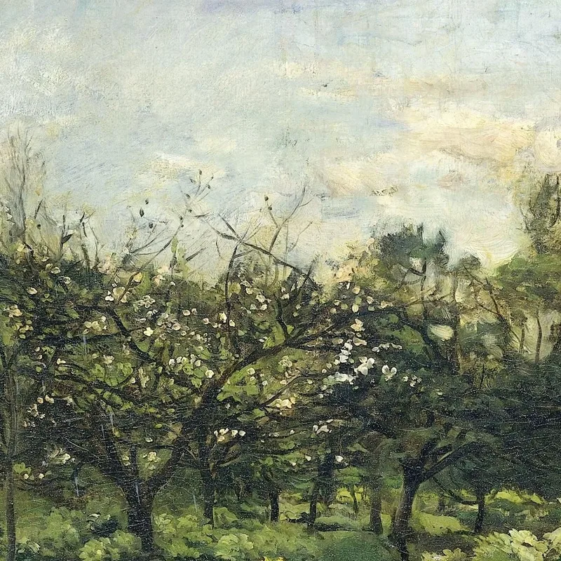 Orchard Charles François Daubigny