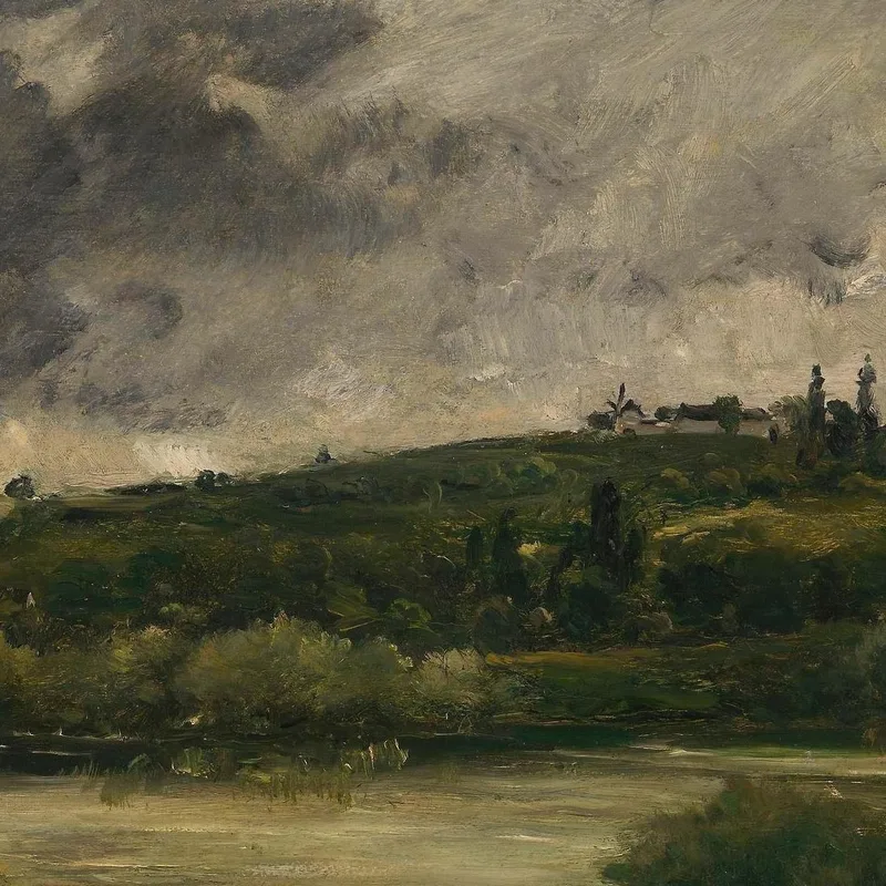 River Landscape Charles François Daubigny