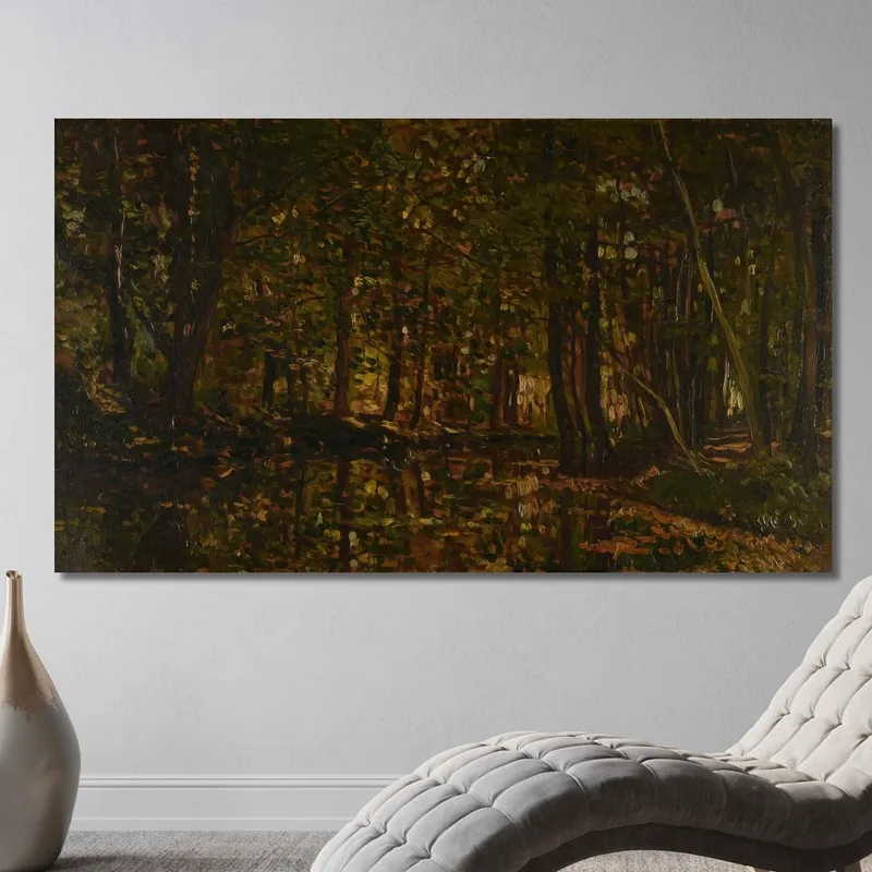 Ruisseau Sous Bois Charles François Daubigny