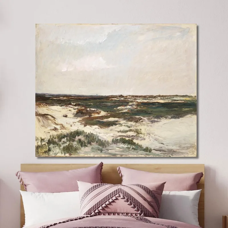 Les Dunes De Camiers Charles François Daubigny