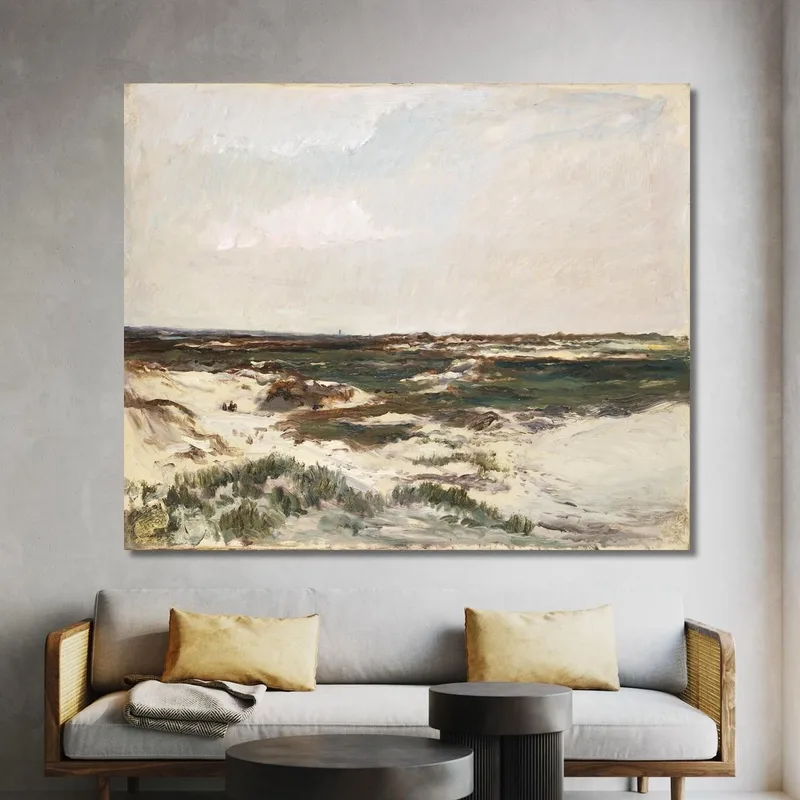 Les Dunes De Camiers Charles François Daubigny
