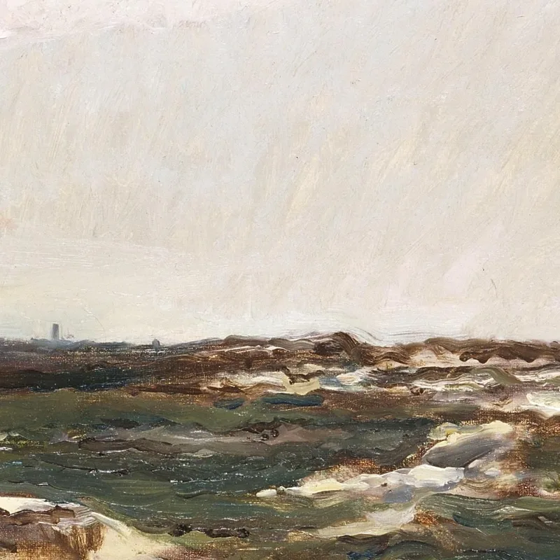 Les Dunes De Camiers Charles François Daubigny