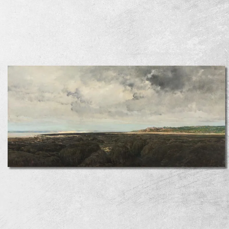 Villerville Seen From Le Ratier Charles François Daubigny canvas print