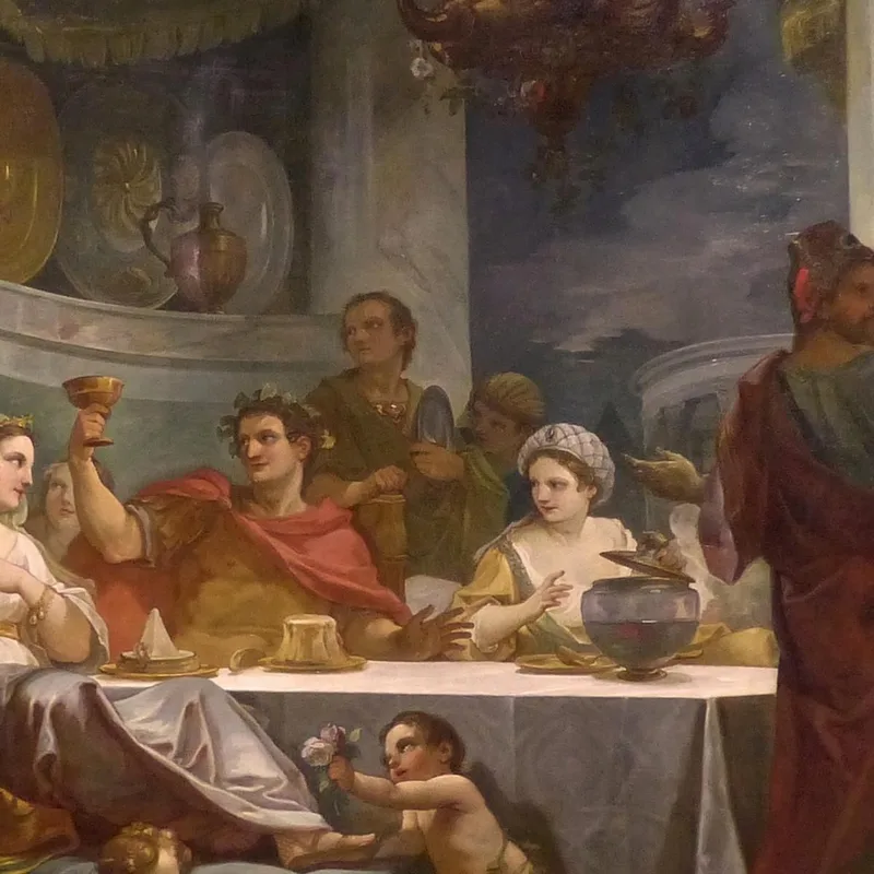 Das Mahl Von Kleopatra Und Mark Anton Charles-Joseph Natoire