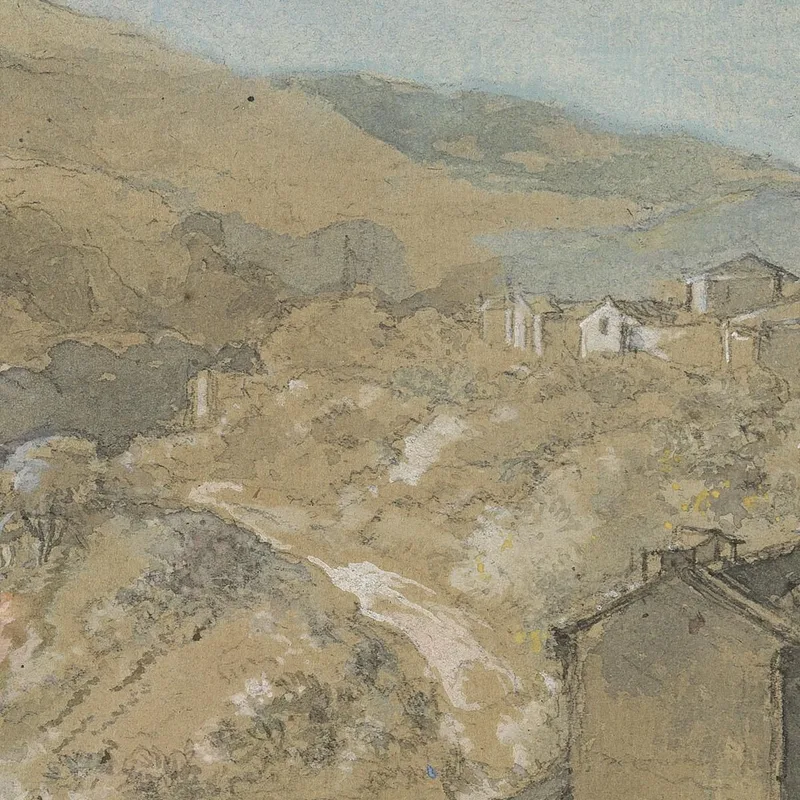 Marino Und Die Albaner Berge Charles-Joseph Natoire