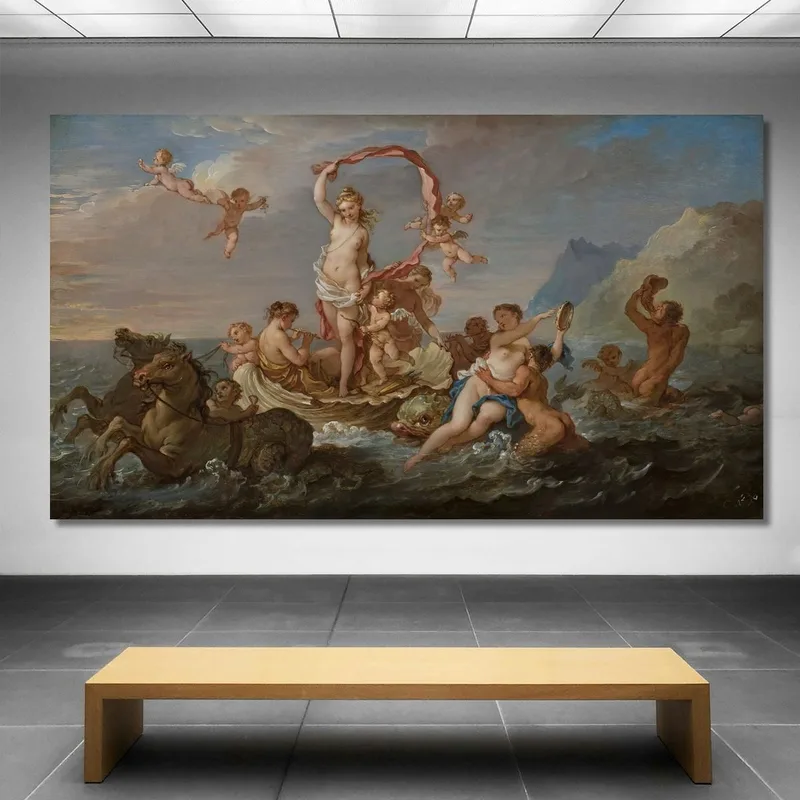 The Triumph Of Amphitrite Charles-Joseph Natoire