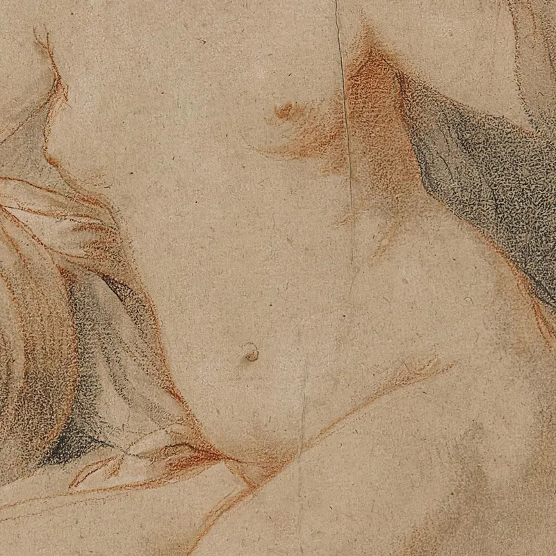 Study Of A Nymph Charles-Joseph Natoire