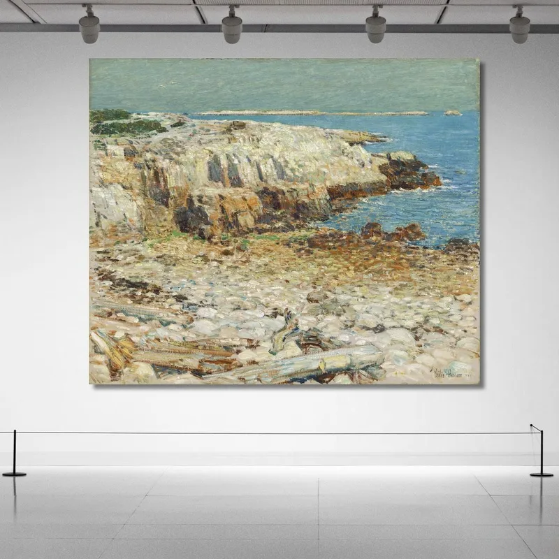 Un Promontoire Du Nord-Est Childe Hassam