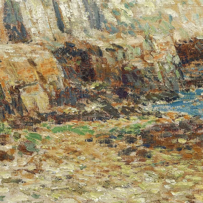 Un Promontoire Du Nord-Est Childe Hassam