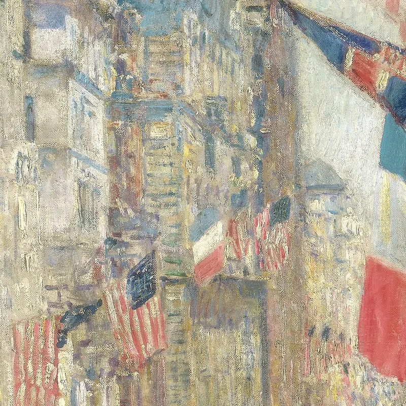 Journée Des Alliés Childe Hassam