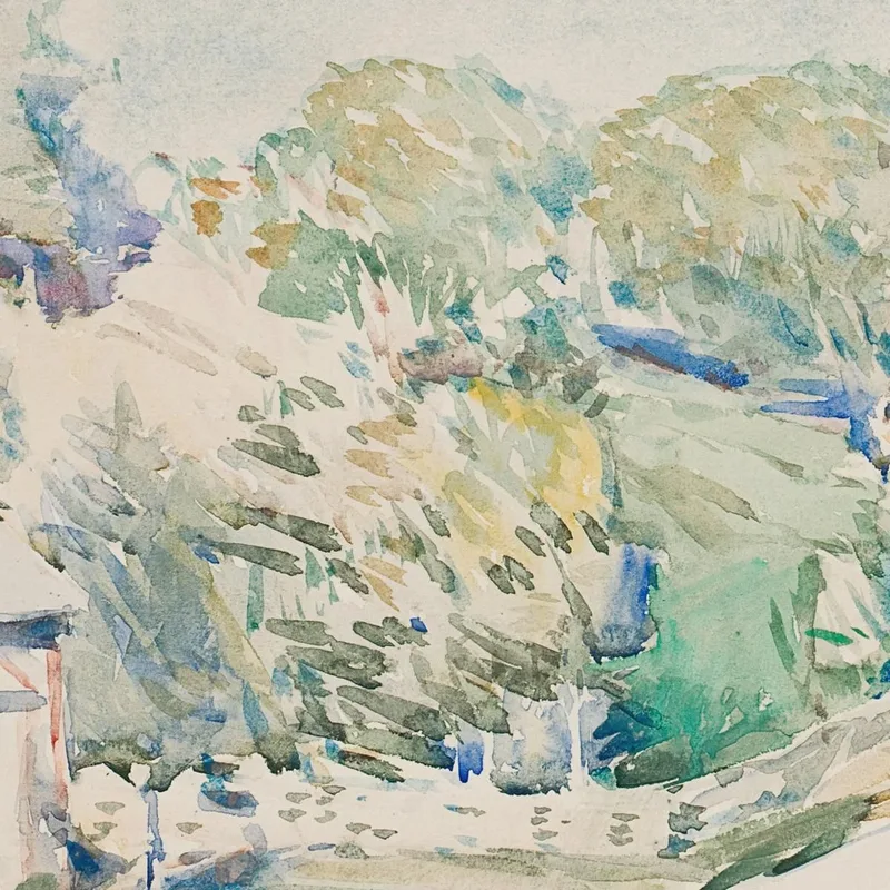Camino Rural Childe Hassam