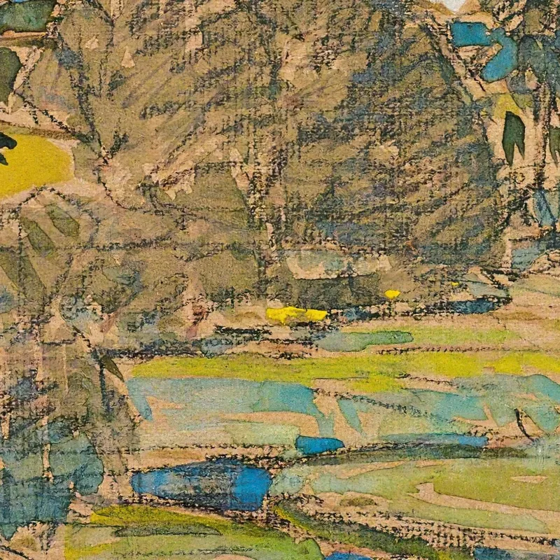 Extensive Landscape With River Childe Hassam