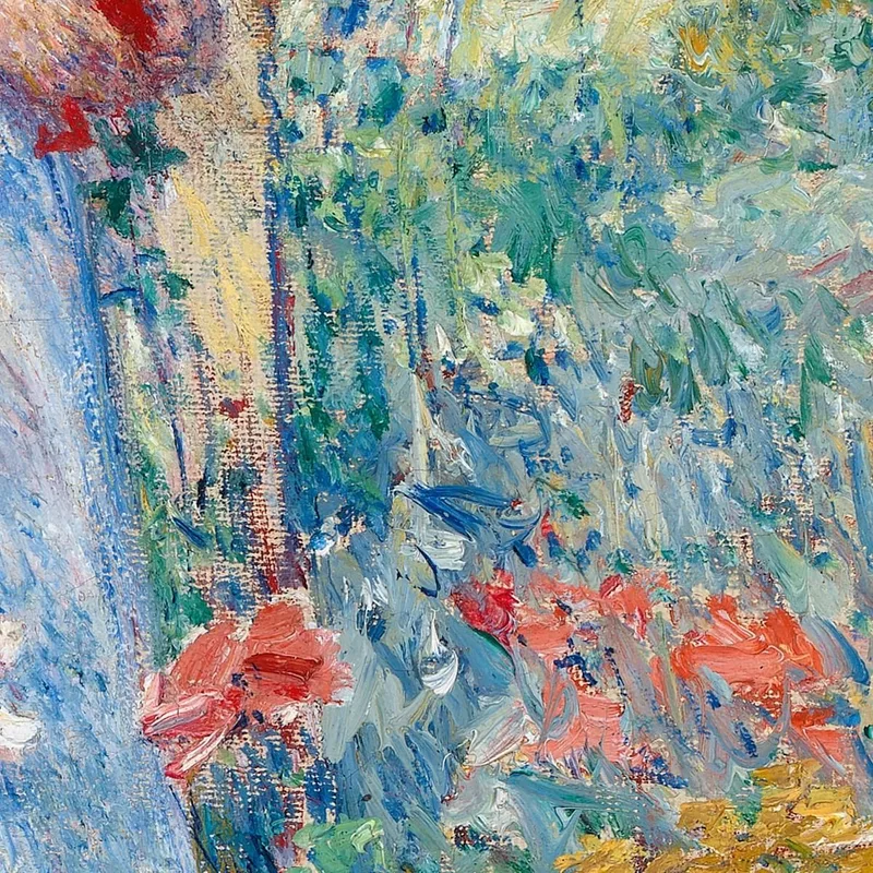 Dans Le Jardin Celia Thaxter Dans Son Jardin Childe Hassam