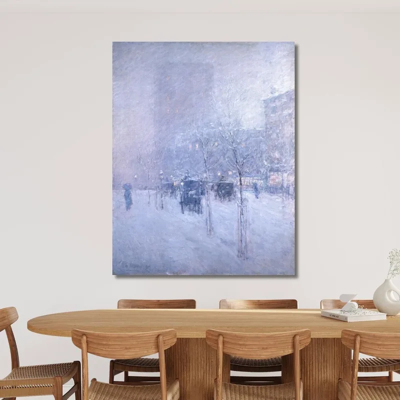 Tarde De Invierno En Nueva York Childe Hassam