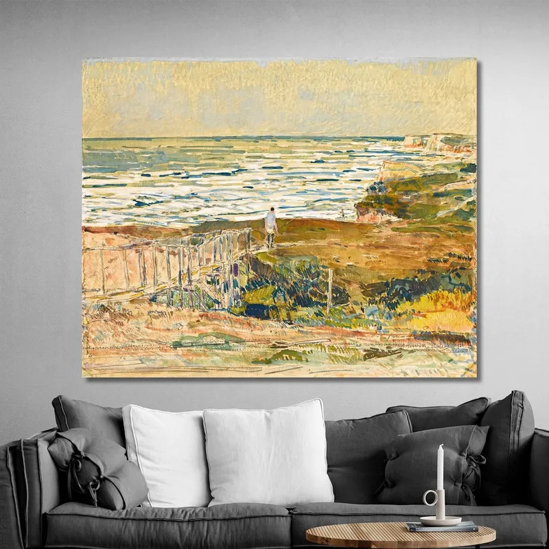 Montauk Fisherman Childe Hassam