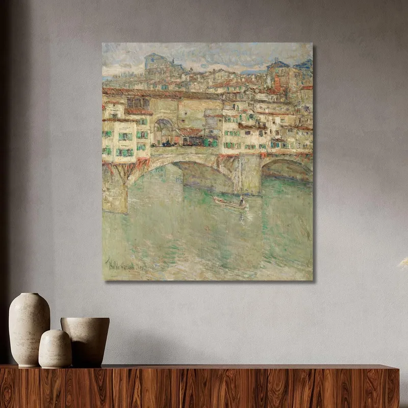 Ponte Vecchio Childe Hassam
