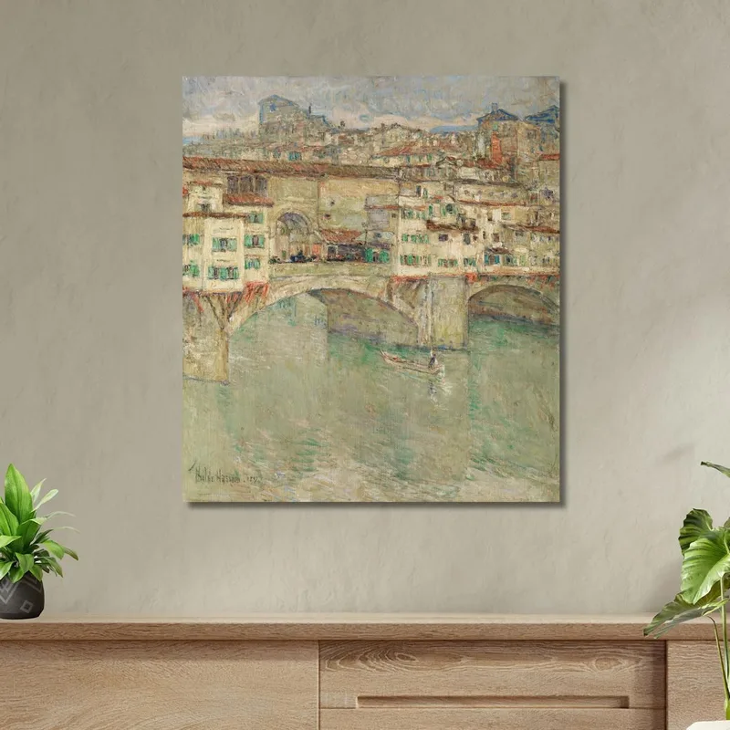 Ponte Vecchio Childe Hassam