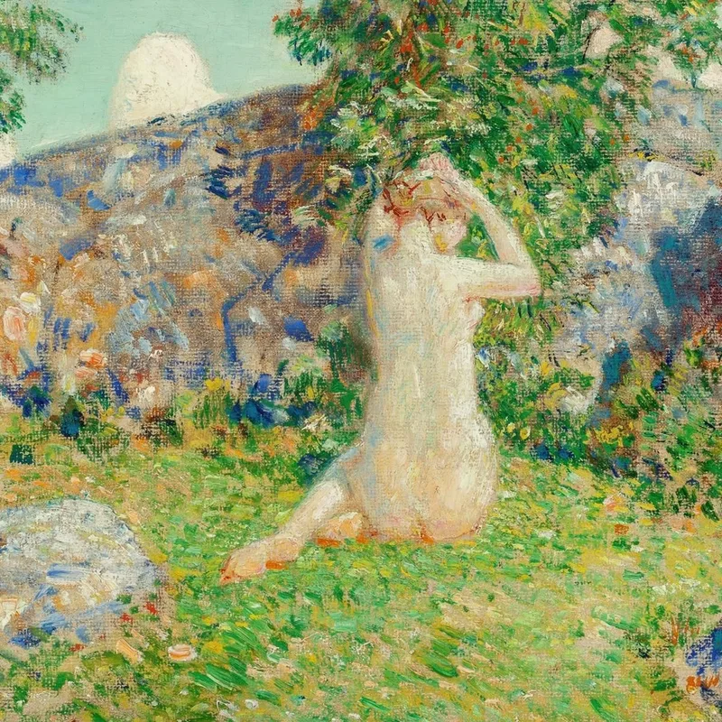 Les Rochers De Cape Ann Childe Hassam