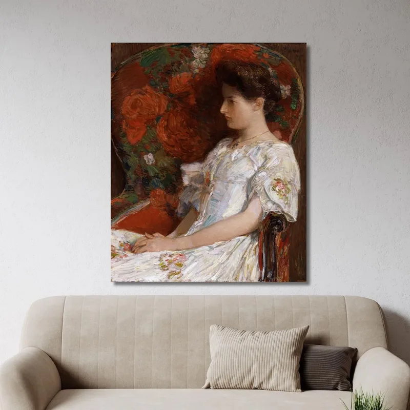 La Silla Victoriana Childe Hassam