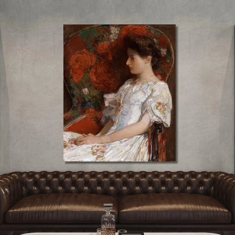 La Silla Victoriana Childe Hassam