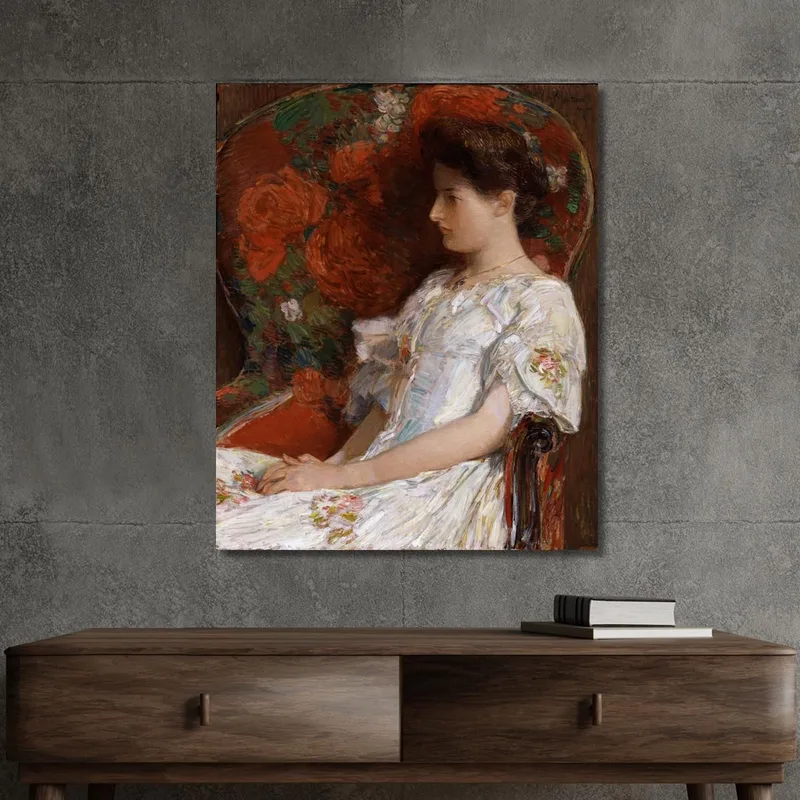 La Silla Victoriana Childe Hassam