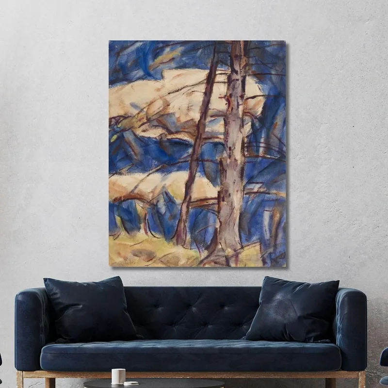 Bare Conifers Christian Rohlfs