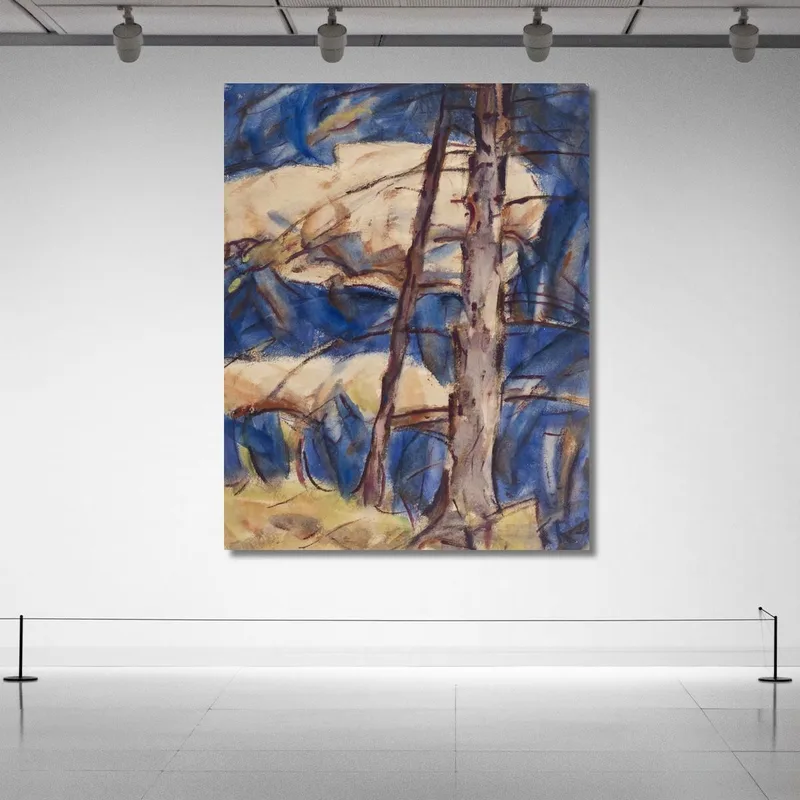 Bare Conifers Christian Rohlfs