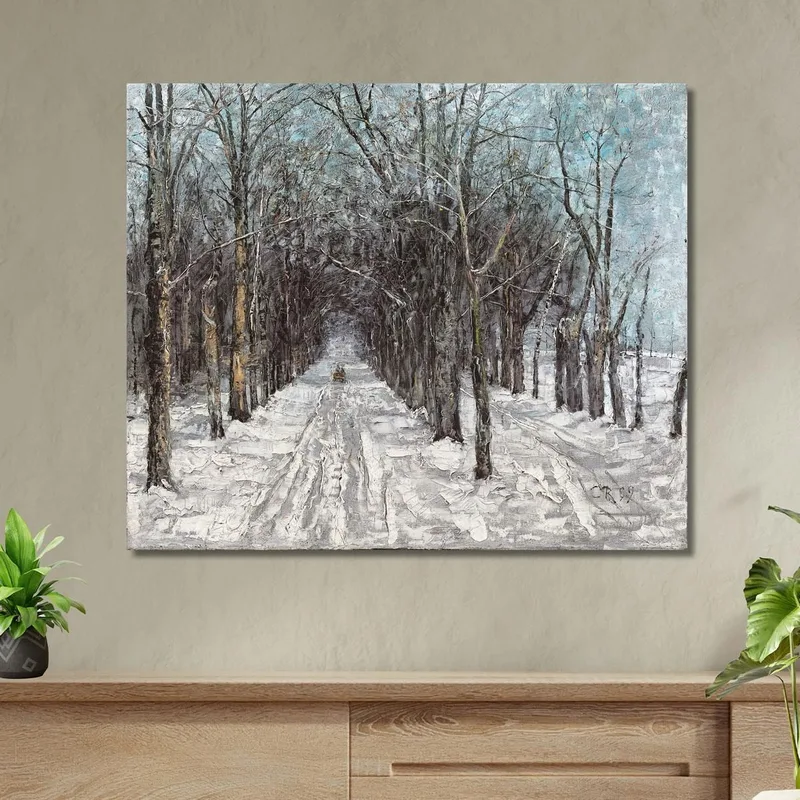 Viale Del Belvedere A Weimar Christian Rohlfs