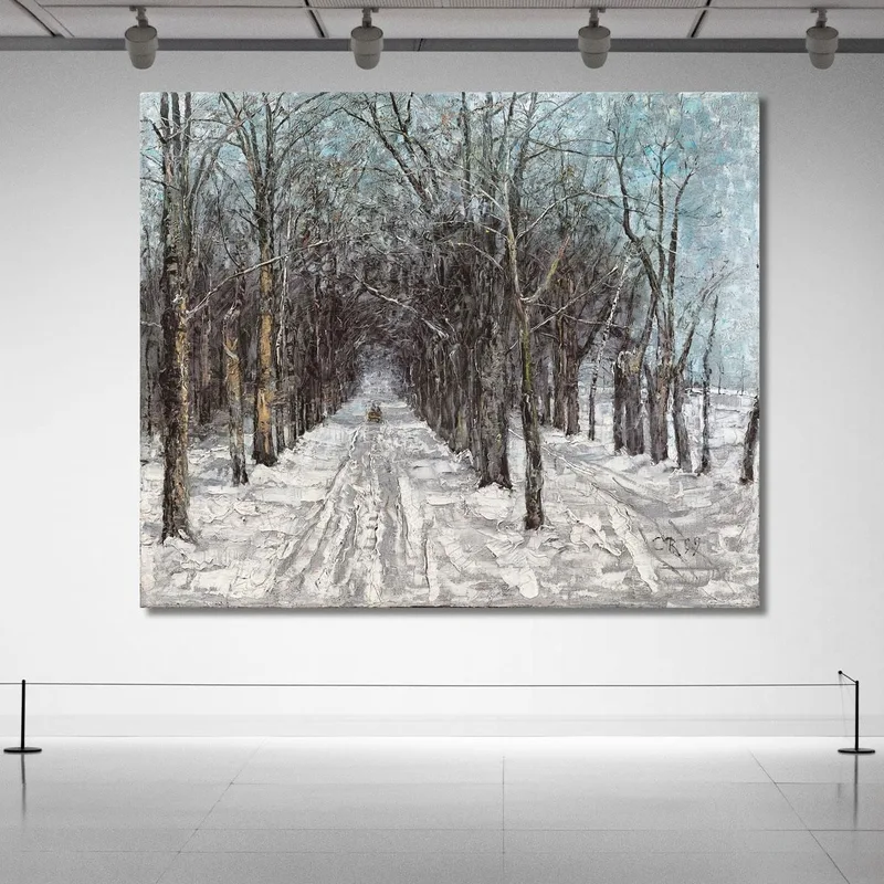 Viale Del Belvedere A Weimar Christian Rohlfs