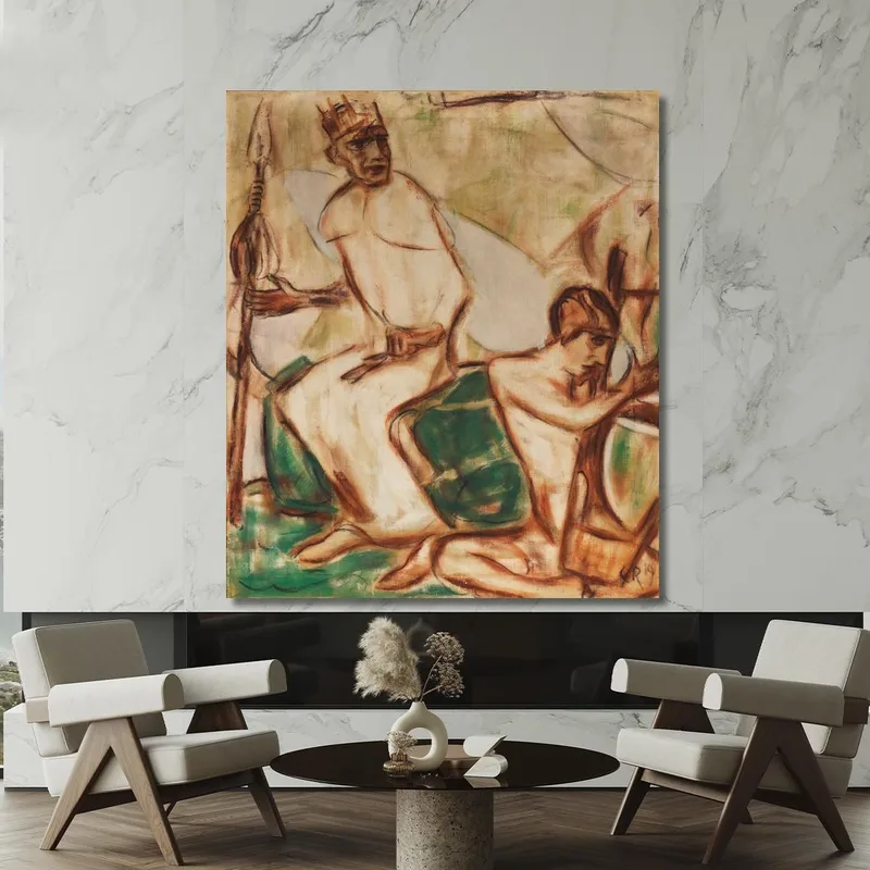 David Und Saul Christian Rohlfs