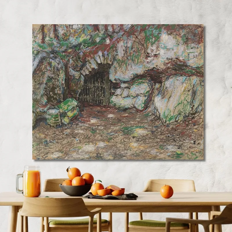 Grotte Im Park Von Weimar Christian Rohlfs