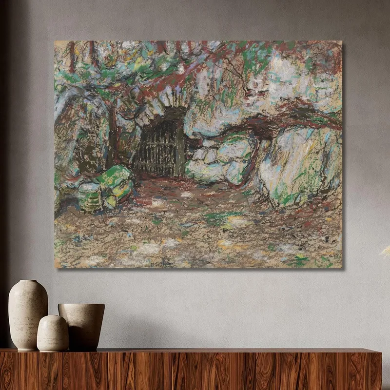 Grotte Im Park Von Weimar Christian Rohlfs
