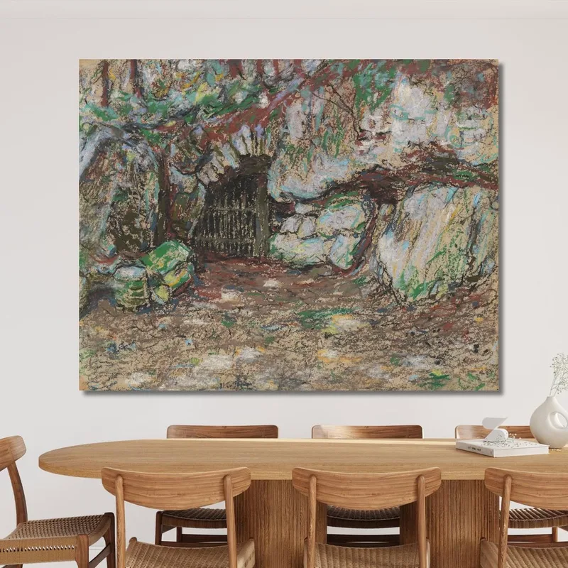 Grotte Im Park Von Weimar Christian Rohlfs