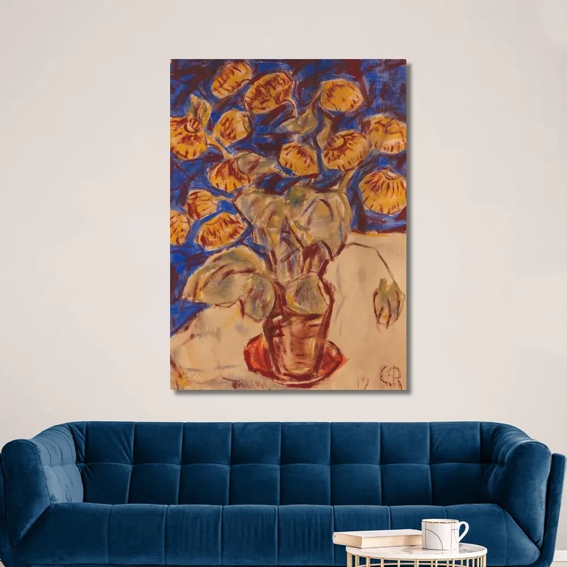 Pantoffelblume Christian Rohlfs