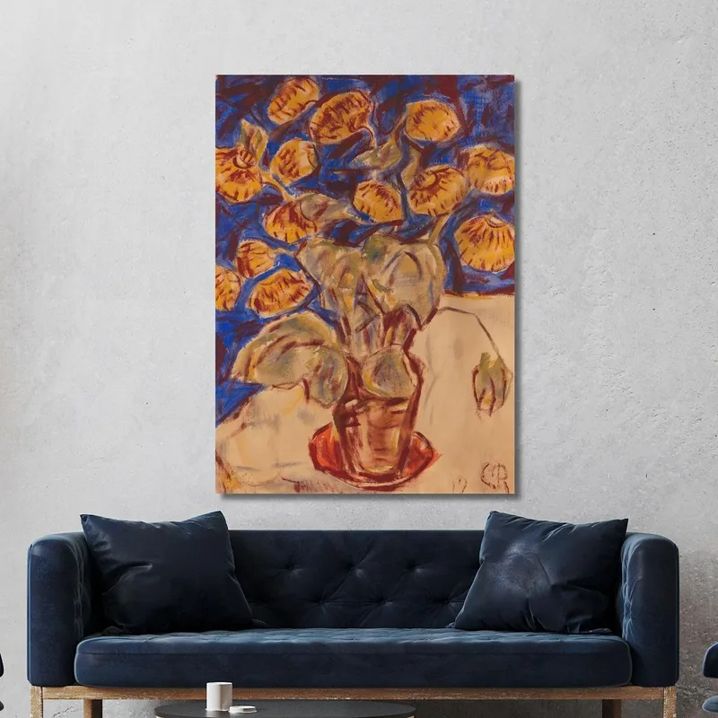 Pantoffelblume Christian Rohlfs