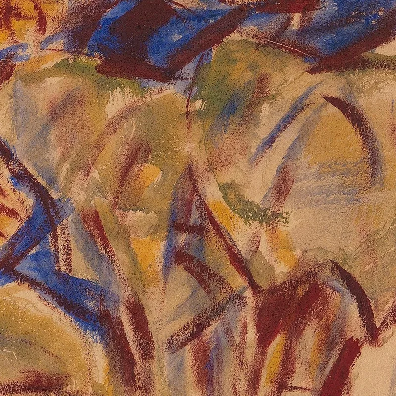 Pantoffelblume Christian Rohlfs