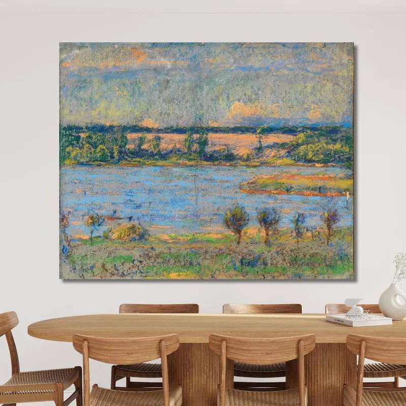 Teich Am Abend Christian Rohlfs