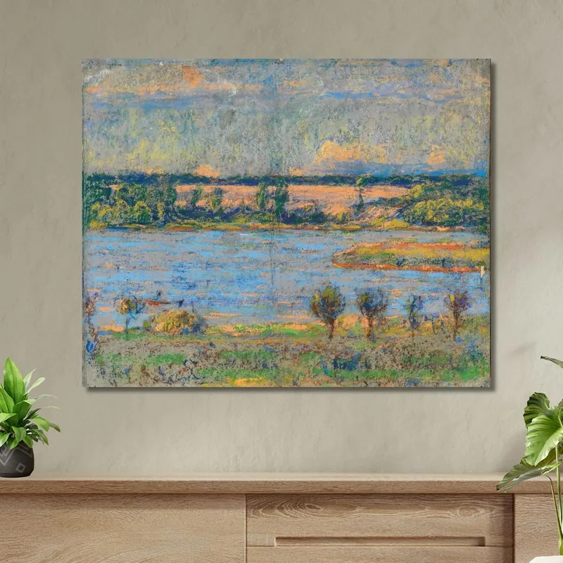 Teich Am Abend Christian Rohlfs