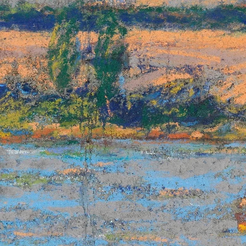 Teich Am Abend Christian Rohlfs