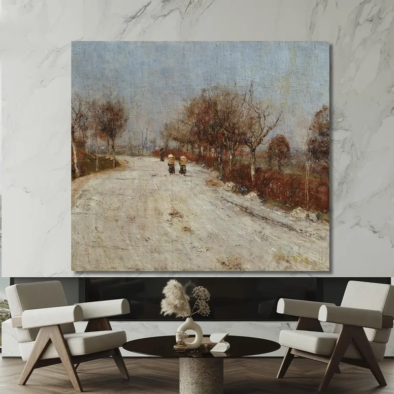 Die Straße Nach Gelmeroda Christian Rohlfs