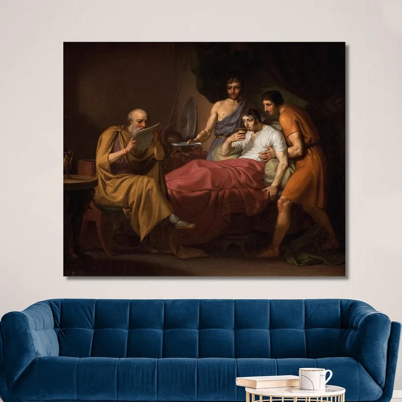 Alexander The Great On His Sickbed Christoffer Wilhelm Eckersberg