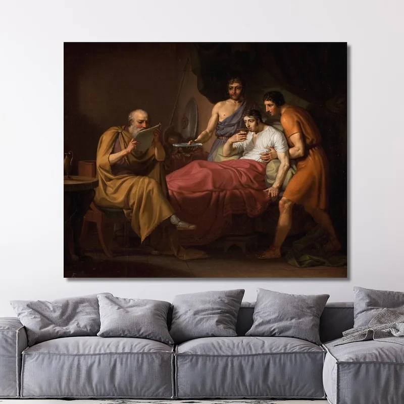 Alexander The Great On His Sickbed Christoffer Wilhelm Eckersberg