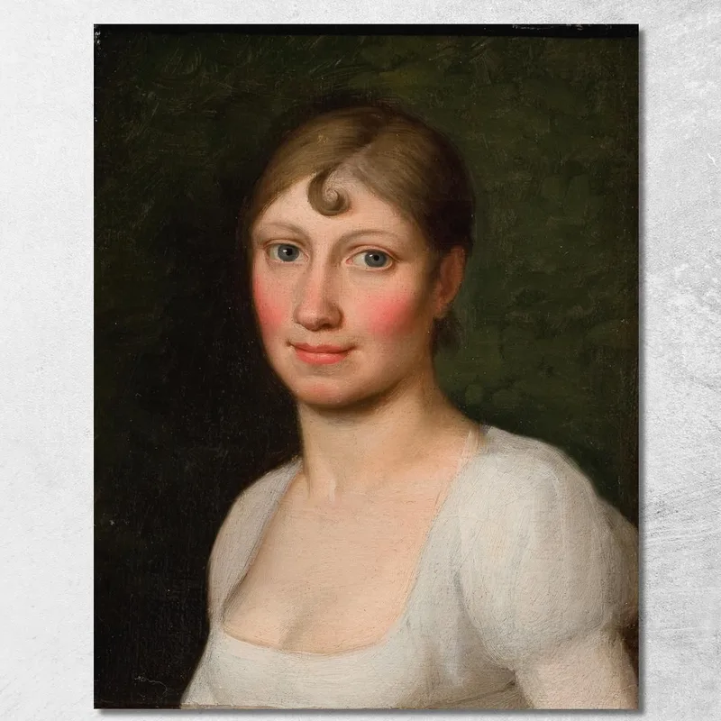 Christine Rebekka Eckersberg Née Hyssing, The Artist'S First Wife Christoffer Wilhelm Eckersberg canvas print