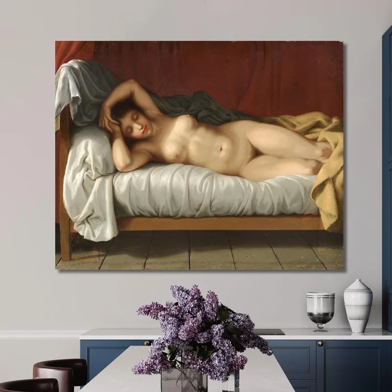 Reclining Model Christoffer Wilhelm Eckersberg