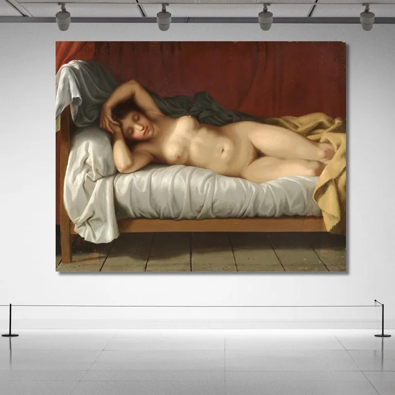 Reclining Model Christoffer Wilhelm Eckersberg