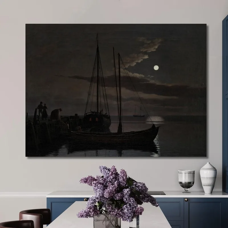 Mondscheinbild Christoffer Wilhelm Eckersberg