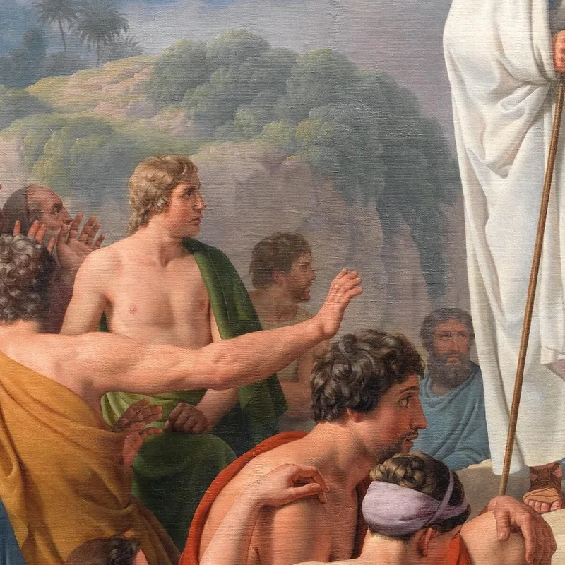 Moses Lets The Red Sea Return And Pharaoh'S Army Is Overwhelmed Christoffer Wilhelm Eckersberg