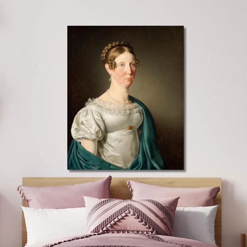 Portrait Of A Lady Christoffer Wilhelm Eckersberg