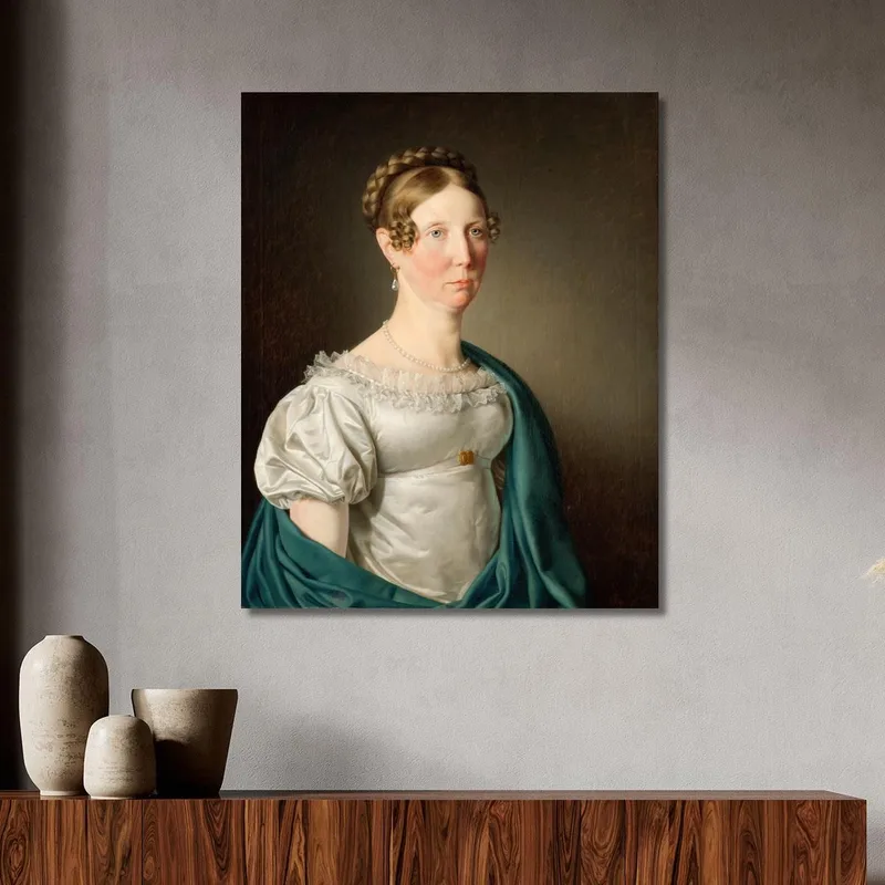 Portrait Of A Lady Christoffer Wilhelm Eckersberg